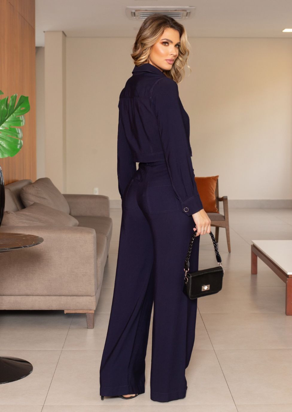 Conjunto Glaucia Alfaiataria Twill